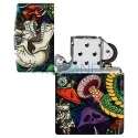 Bricheta metalica cu print Zippo editie Sprouting Skeleton