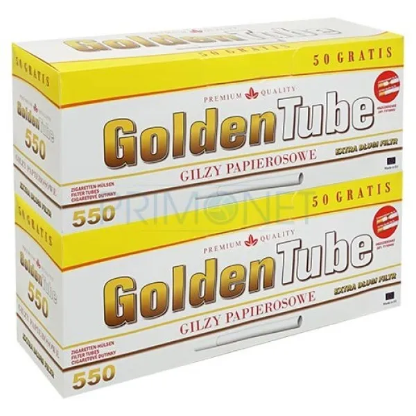 Tuburi Tigari Golden Tube White Extra (20 mm) 1100 Tuburi Tigari Golden Tube White Extra (20 mm) 1100