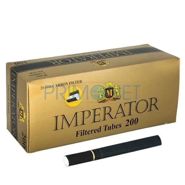 Tuburi Tigari Imperator Black Carbon Filter (20 mm) 200 Tuburi Tigari Imperator Black Carbon Filter (20 mm) 200