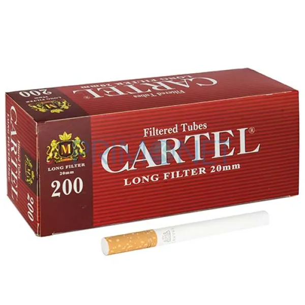 Tuburi Tigari Cartel Filter Plus (20 mm) 200 Tuburi Tigari Cartel Filter Plus (20 mm) 200