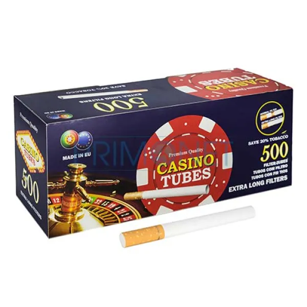 Tuburi Tigari Casino Blue Extra (20 mm) 500 Tuburi Tigari Casino Blue Extra (20 mm) 500
