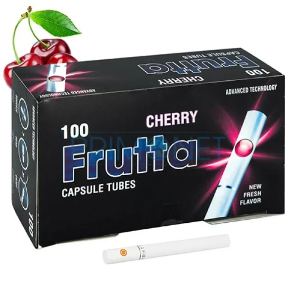 Tuburi Tigari Frutta Click Cherry (20 mm) 100 Tuburi Tigari Frutta Click Cherry (20 mm) 100