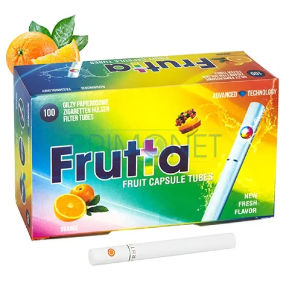 Tuburi Tigari Frutta Click Portocale (20 mm) 100 Tuburi Tigari Frutta Click Portocale (20 mm) 100
