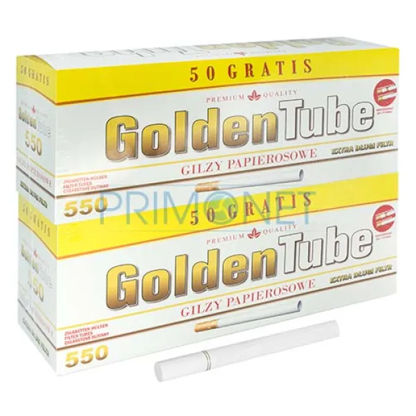 Tuburi Tigari Golden Tube Red Extra (20 mm) 1100 Tuburi Tigari Golden Tube Red Extra (20 mm) 1100