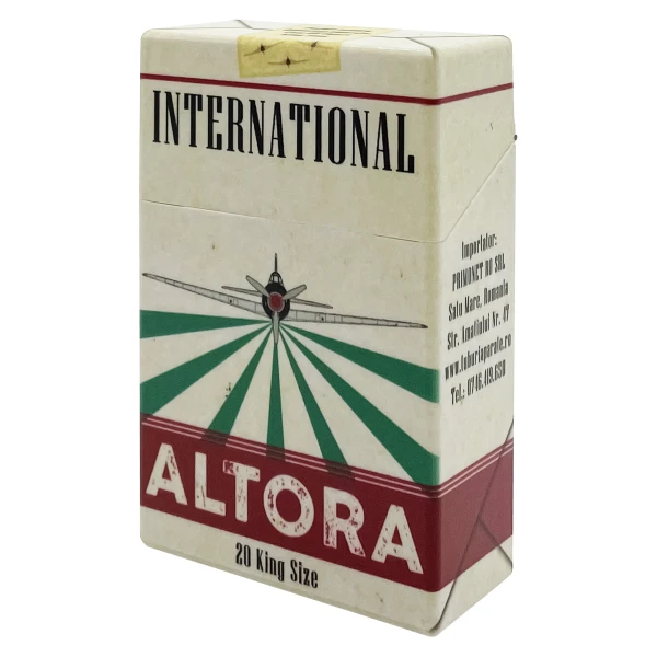 Pachet Tigari Clic Box Altora International King Size (20) - Vintage Pachet Tigari Clic Box Altora International King Size (20) - Vintage
